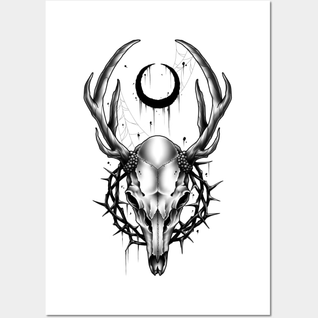 Deer skull design cheap